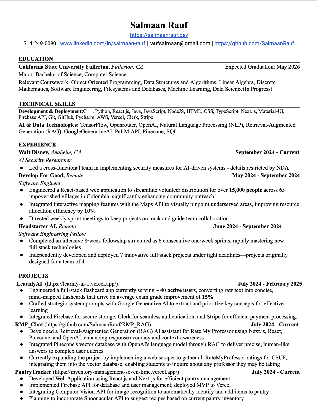 Resume Image